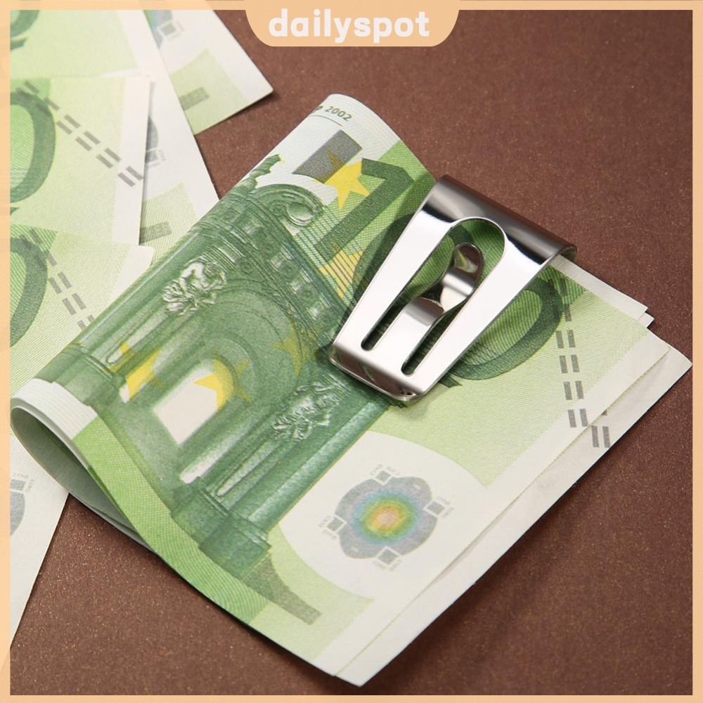 Porta-Dinheiro De Dólar De Metal , Cartão De Crédito , Cartões Ultrafinos , Clipes De Simples [dailyspot.br]