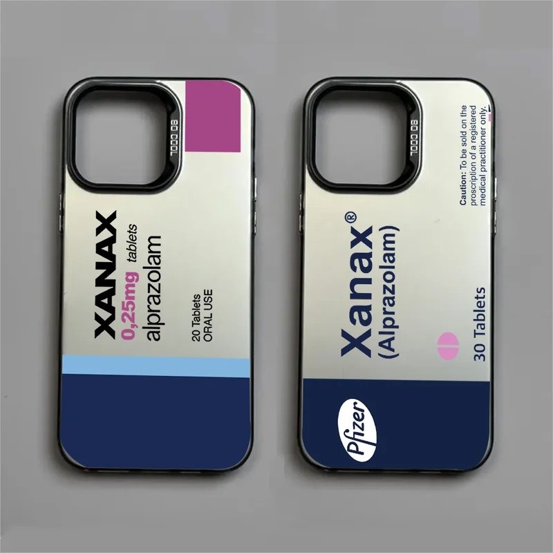 XANAX Chill Pill do  Phone Case for Samsung Galaxy A16 A06 A35 A55 A25 A05S A15 A56 A54 A36 A34 A24 A26 A14 A05 A04 4G 5