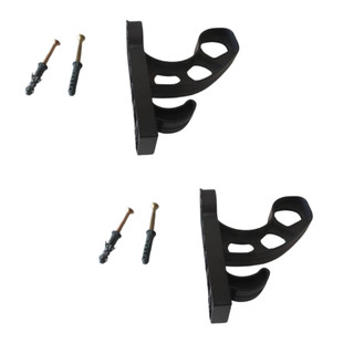 Kit 2 Ganchos de Parede para Capacete e Acessórios Ideal para Motociclistas