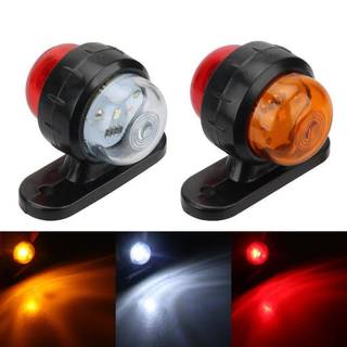 Luz LED Tru Side De Cor Dupla 12V 24V Lâmpada Marcadora À Prova D'água Para Reboques , Caminhão , Aplicação Aprimorada D