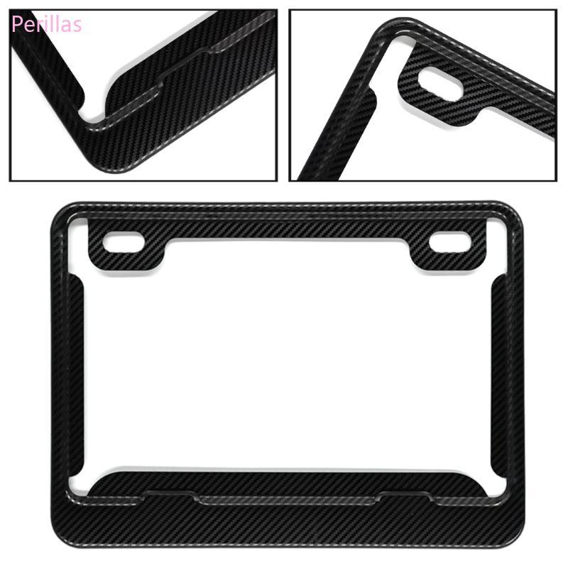 Perillas Número Da Motocicleta Suporte Placa De Licença Quadro Motocicletas Números Placas Fibra Carbono Textura Tag