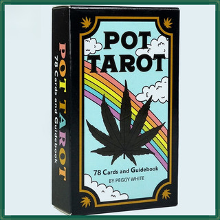 Pot Tarot Bright Beautifully Illustrated Deck 78 Pcs Cards Jogos De Tabuleiro Cigano Oráculo Predição Festas RiderWaiteS