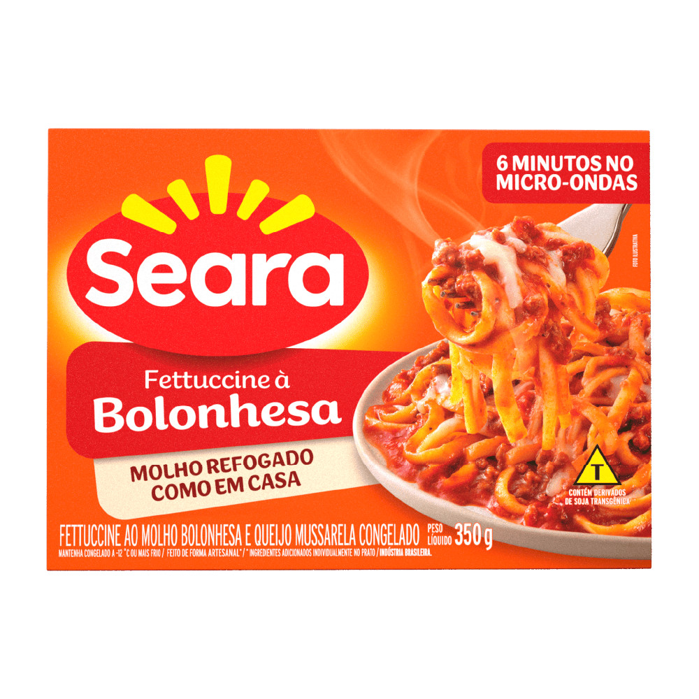 Seara Fettuccine bolonhesa 350g