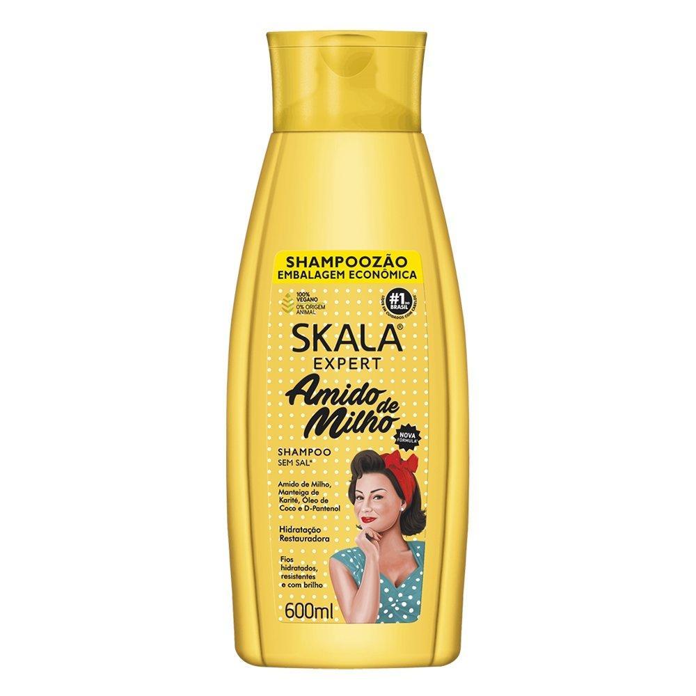 Shampoo Skala Amido de Milho 600ml