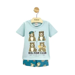 Pijama Menino Ursinho Brilha no Escuro - Angerô