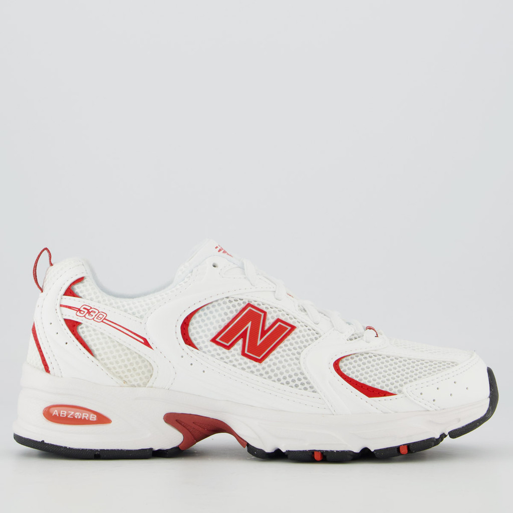 Tênis New Balance 530 Feminino Branco e Vermelho