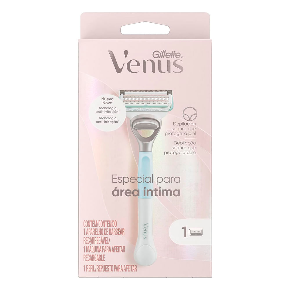 Aparelho De Barbear Gillette Venus Área Íntima