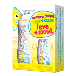 Kit Dermacyd Infantil Sabonete Líquido 200ml + 100ml