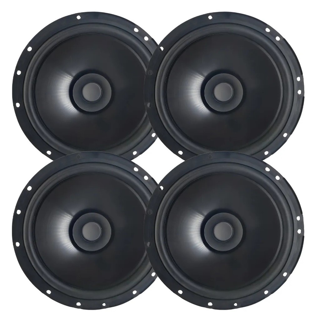 KIT 4 ALTO FALANTE FULL RANGE 6" BOMBER MONTADORA 220 RMS
