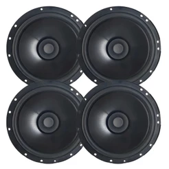 KIT 4 ALTO FALANTE FULL RANGE 6" BOMBER MONTADORA 220 RMS