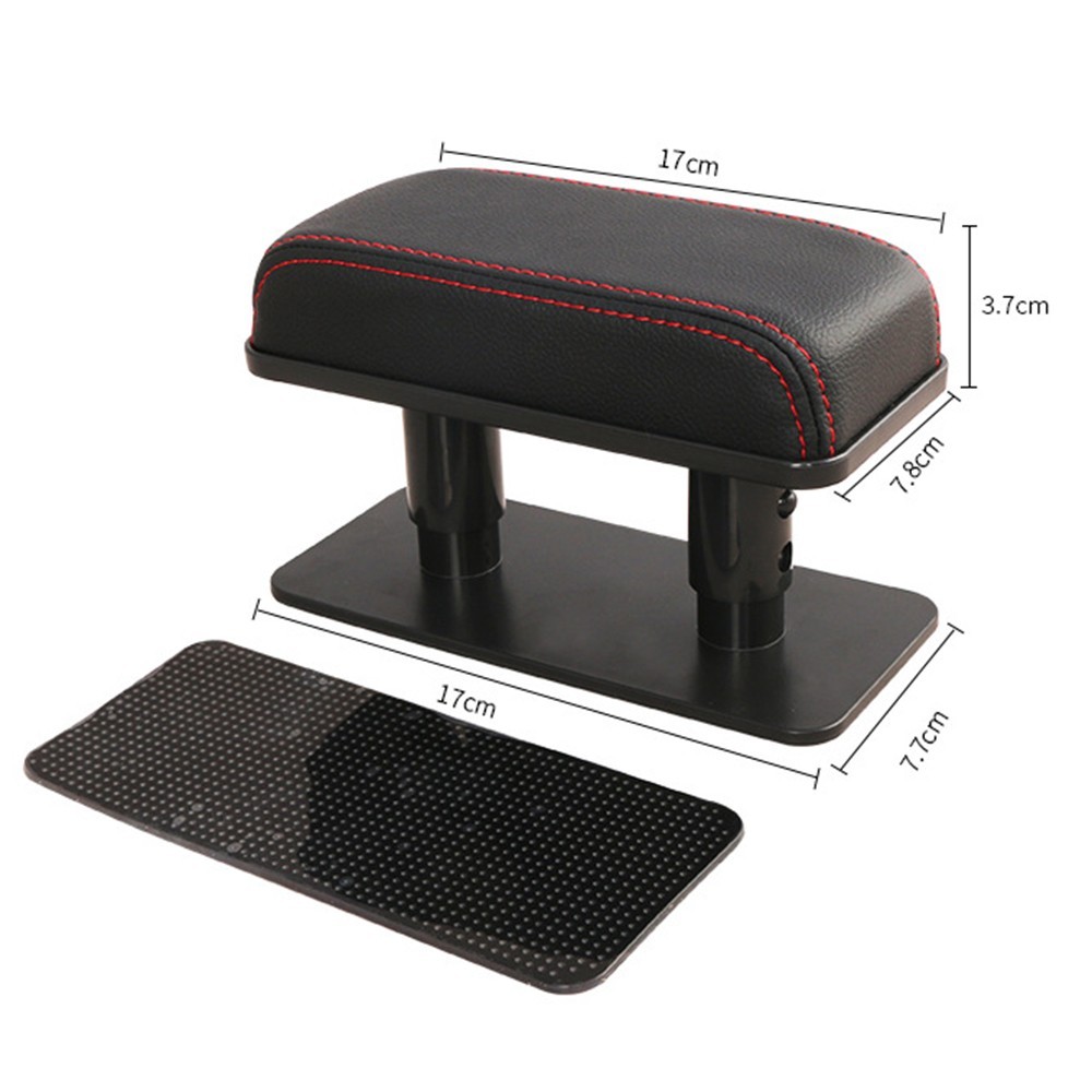 Almofada De Apoio De Braço Universal Para Carro-Suporte De Cotovelo Esquerdo Interior Do Veículo