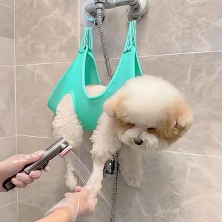 Cão pé lavagem ferramenta útil gato rede Pet Grooming cortador de unhas medicina pequena medicina anti-risco anti-mordid