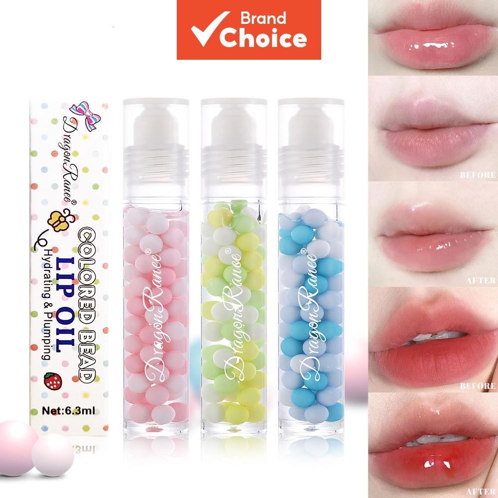 Óleo Labial Transparente Dragon Ranee, batom hidratante e primer para iniciantes