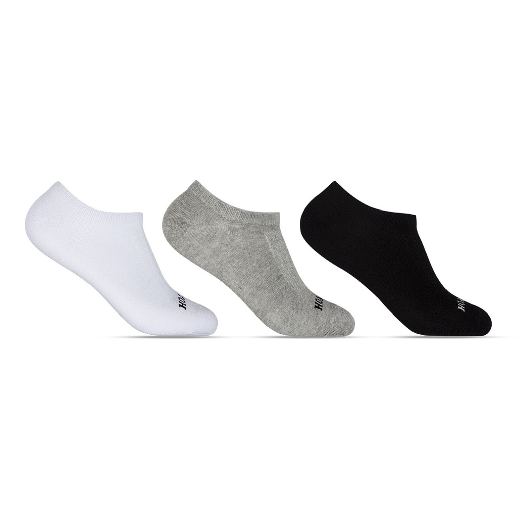Kit com 3 Pares de Meias Invisíveis Day By Day Hoahi Kit Meia Invisível Hoahi Original Cano Curto