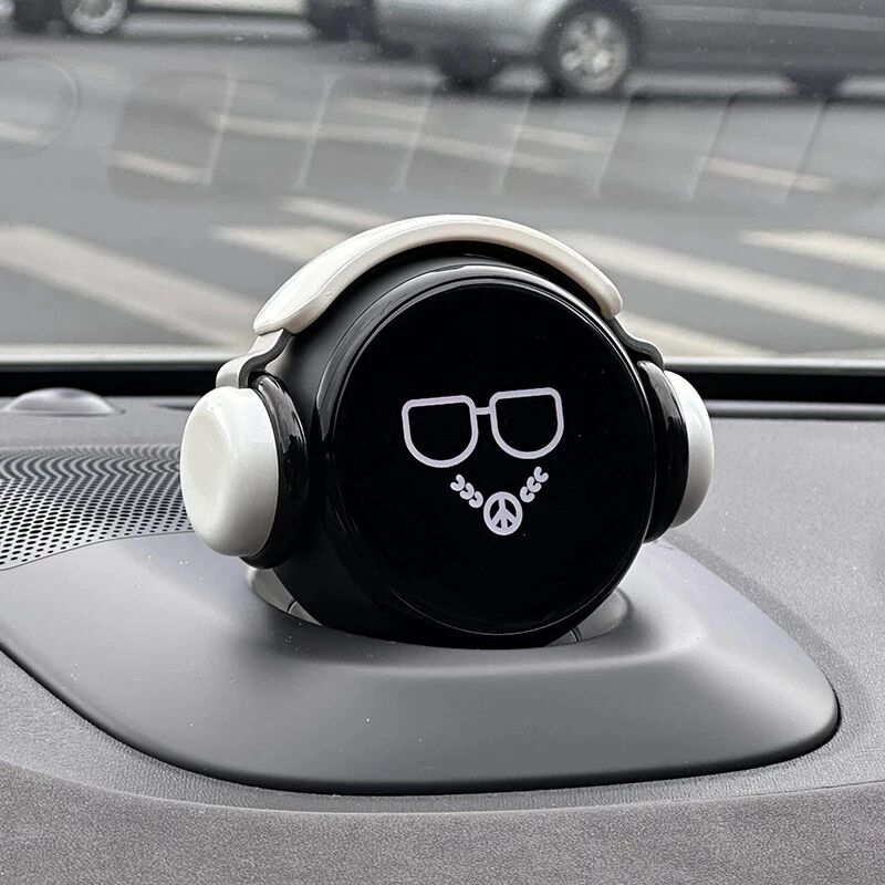 Weilai nomi chapéu músico robô fone de ouvido decoração et5es7et7es6ec6es8 modificado Interior do carro