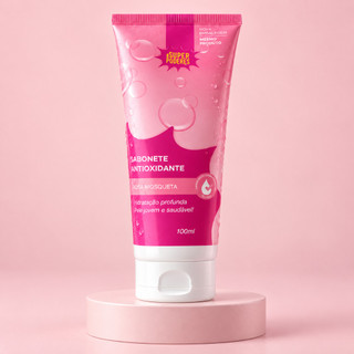 Sabonete Antioxidante Rosa Mosqueta Super Poderes Hidratação e Limpeza Facial 100ml