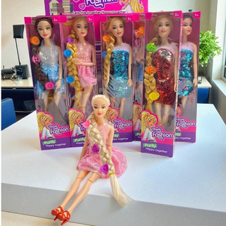 Boneca Articulada  Com Roupa e Acessório Brinquedo Infantil Presente Para Meninas
