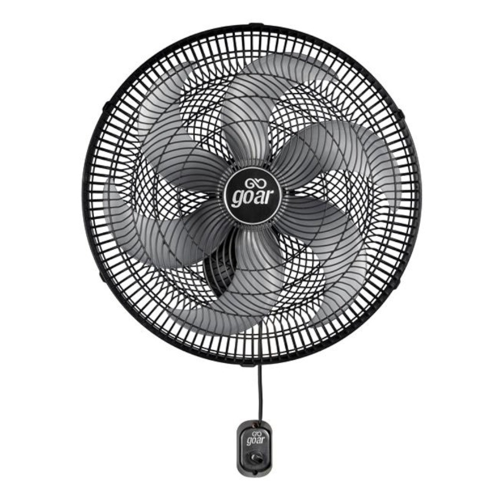 Ventilador de parede 50 cm oscilante 6 pás 3 velocidades - VT50PC Goar