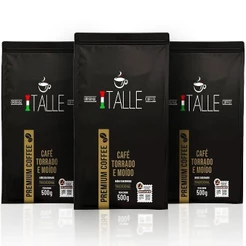 Café Torrado E Moído Tradicional Kit 3