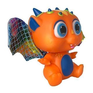 Bebê Dragão Flying Baby Asas Laranja Anjo Brinquedos