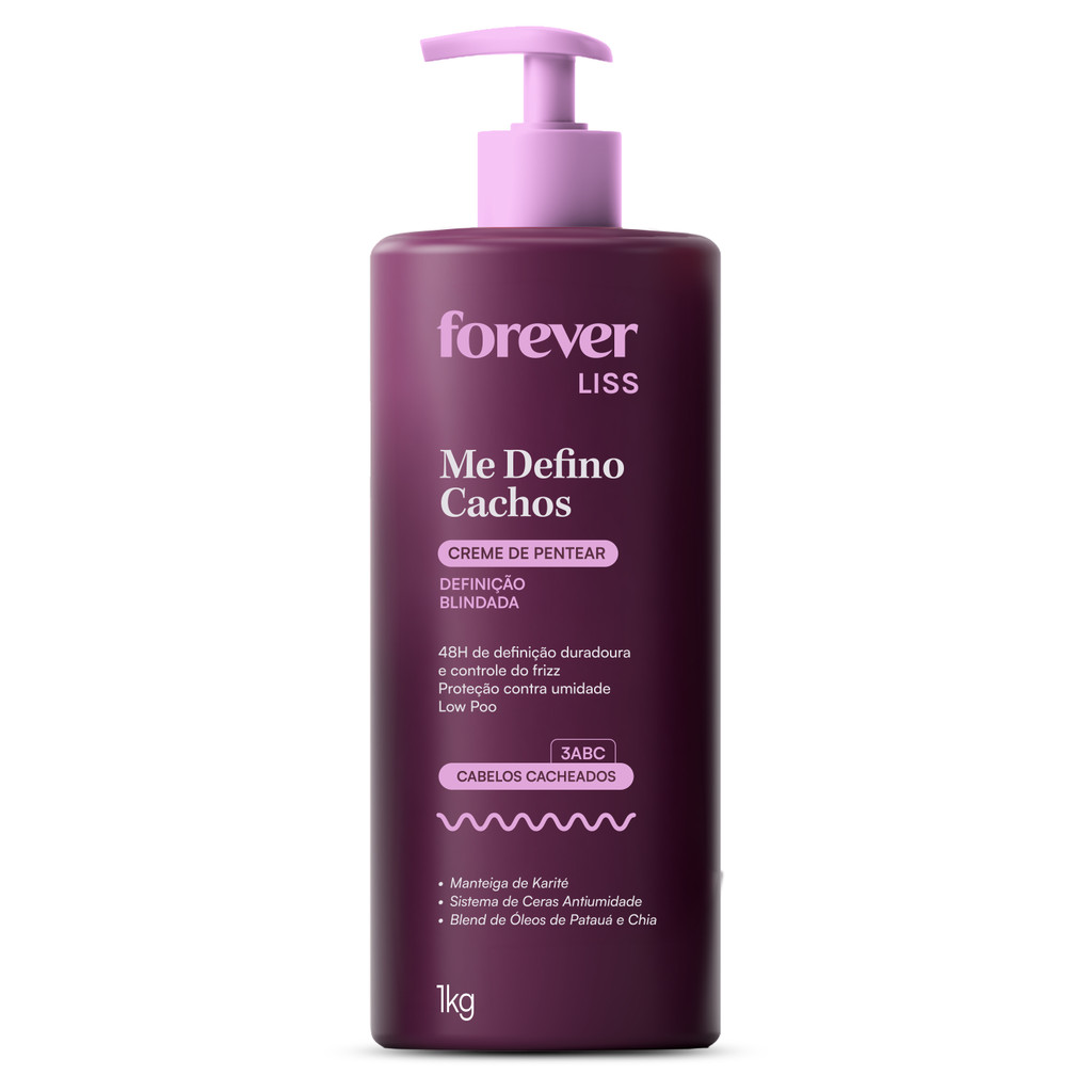 Creme de Pentear Me Defino Cachos Forever Liss 1kg