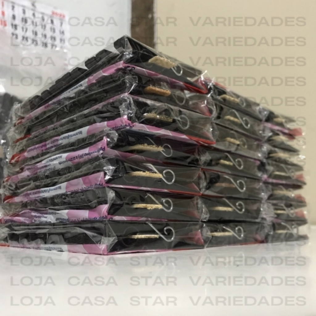 KIT 300 prendedor pregador plástico de roupa super resistente — imagem 2 de 2