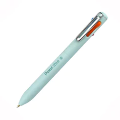 Caneta esferográfica 4 cores 0.7mm Izee Azul Claro Pentel