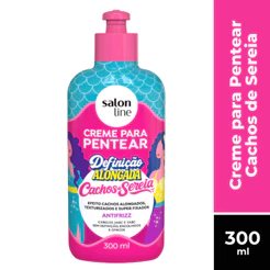 CREME PARA PENTEAR SALON LINE DEFINIÇÃO ALONGADA CACHOS DE SEREIA 300ML
