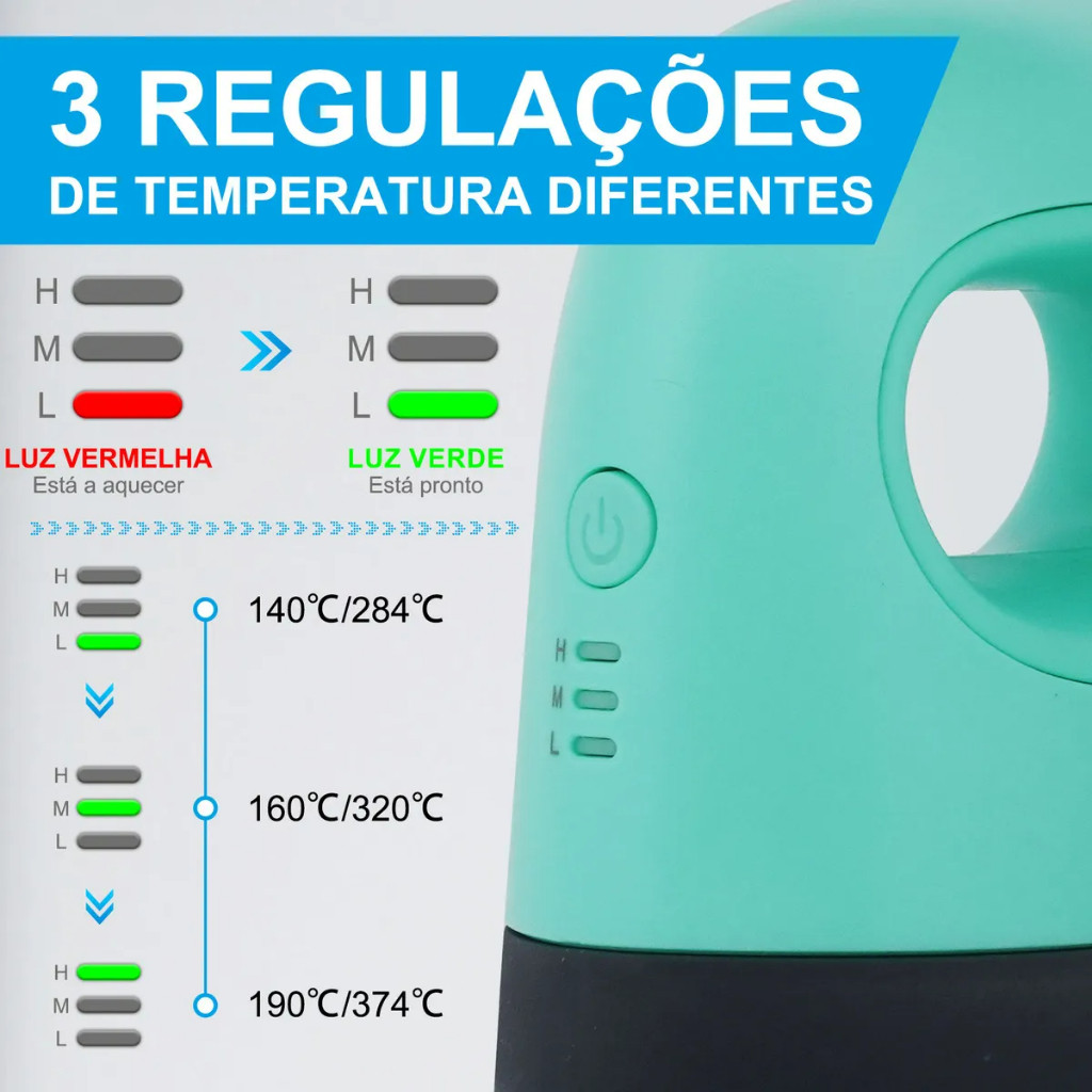 Mini Prensa Térmica Personalize Suas Roupas Com A Tendência Diy Perfeito Para Artesanato E Presentes Criativos Mecolour — imagem 2 de 2