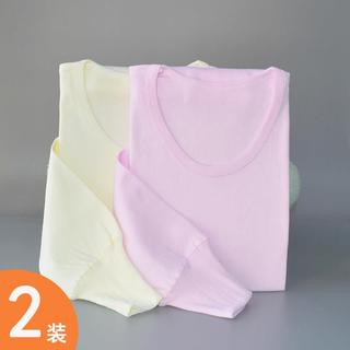 Senhoras roupa interior térmica roupas de outono topos 100% algodão gola baixa primavera outono inverno interior puro al