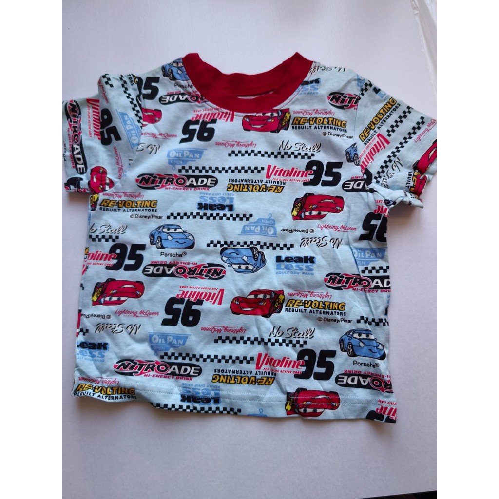 Comércio exterior cauda Original crianças camiseta de manga curta puro algodão carros camiseta de manga curta 2 anos de 