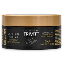 Creme Para Modelar Cabelos Trivitt Style 50g Itallian Color