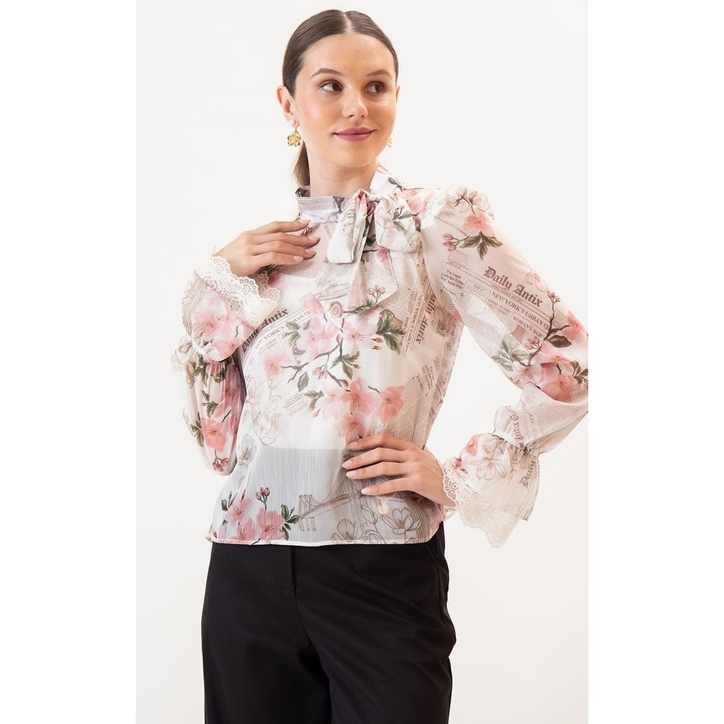 40666 - Blusa Charme Cosmopolita - Antix Minha História