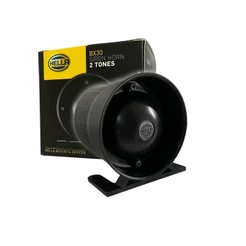 Sirene Intermitente Marcha Ré Bivolt 12v/24v 110dB Alta Potencia Carro Van Utilitários Caminhão Carreta Hella 3SL0091485