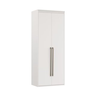 Módulo 700 mm 100% MDF2 Portas com Prateleiras Belmax Branco em Oferta na Shopee