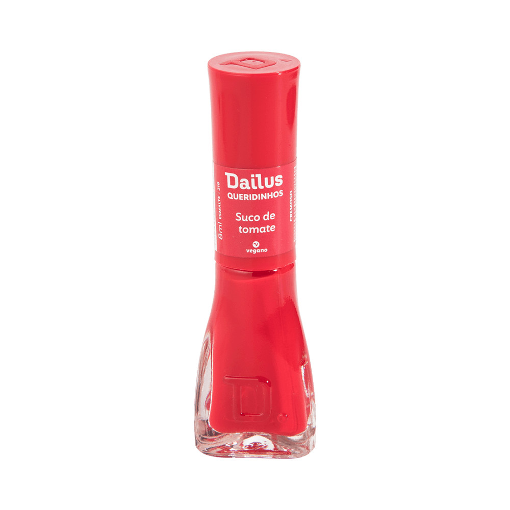 Esmalte Dailus Cremoso Suco de Tomate em Oferta na Shopee