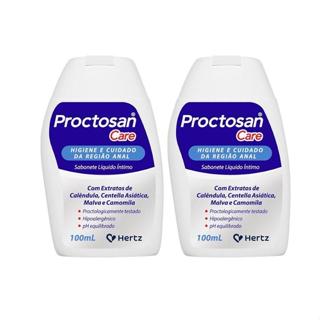 Proctosan Care Sabonete Íntimo Com 2 Frascos De 100mL Cada em Oferta na Shopee