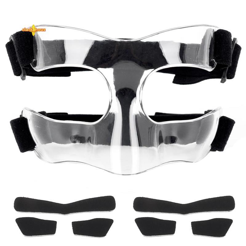 Protetor Facial Ajustável Para Nariz Quebrado , Máscara Protetora Acolchoada Treinamento Esportivo