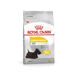 Ração Seca Mini Dermacomfort para Cães Adultos ou Idosos de Porte Pequeno - 7,5 Kg Royal Canin