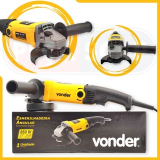Esmerilhadeira Lixadeira Angular 4.1/2" EAV860N Vonder - Potente, Leve