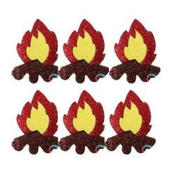 Pacotinho de Mini Fogueira Junina c/ 6 Unidades