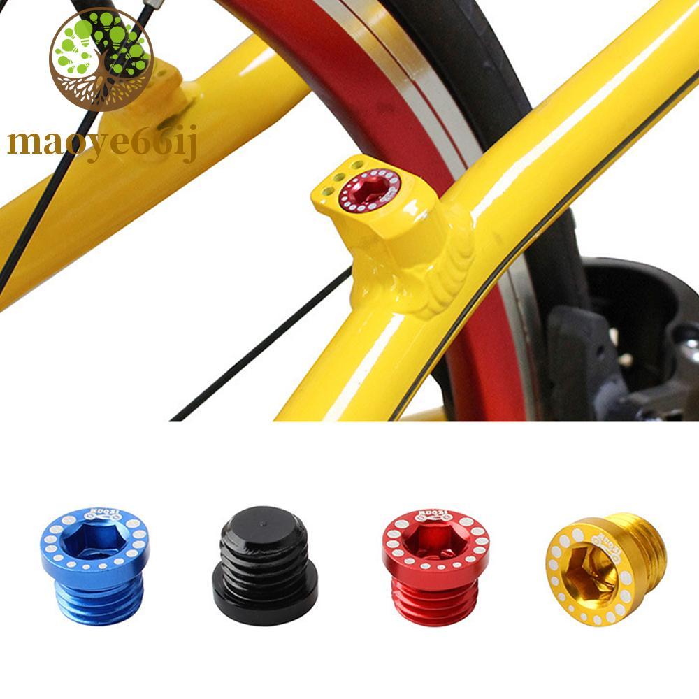 MAOYE66 Freios Post Mount Parafusos MTB 4pcs Engrenagem Fixa Cantilever Parafuso De Liga De Alumínio