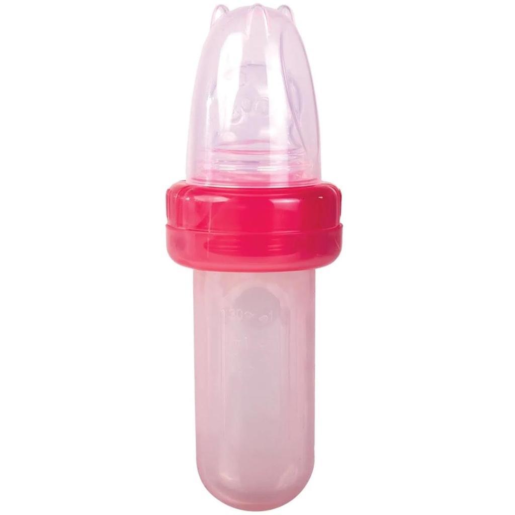 Chupeta Para Frutas Com Colher Dosadora E Bico Sugador Porta Frutinha Buba