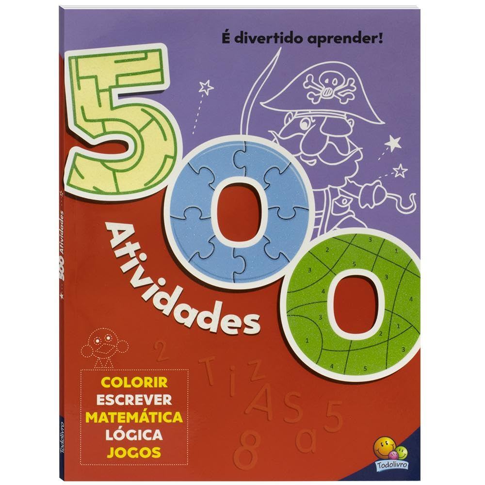 500 Atividades | ROXO | Brochura