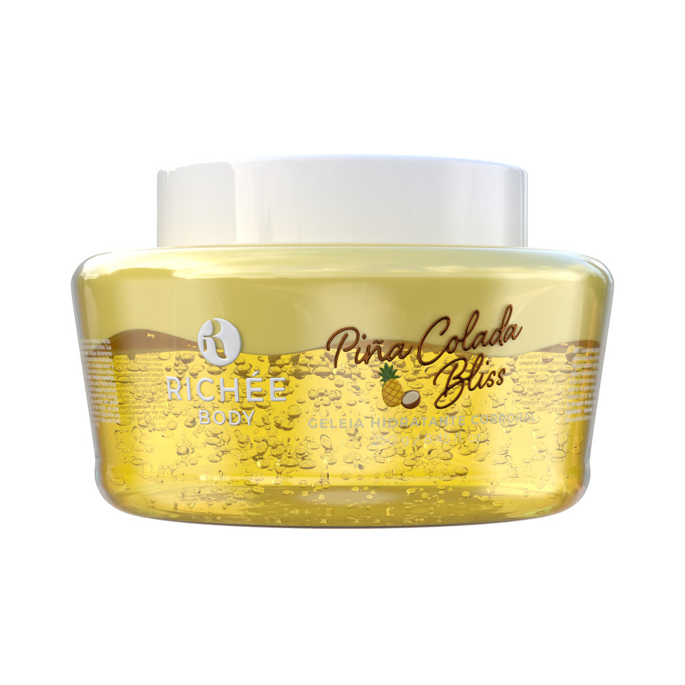 Geleia Hidratante Corporal Piña Colada Bliss 250g - Richée Body