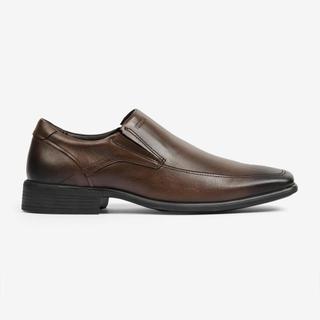 Sapato Social Masculino Couro Legítimo Ferracini Elegante Melnik Marrom  5280-645I