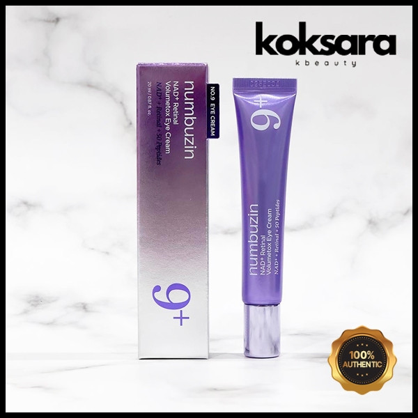 Numbuzin No.9 NAD+ Creme para Olhos Retinal Volumetox 20ml