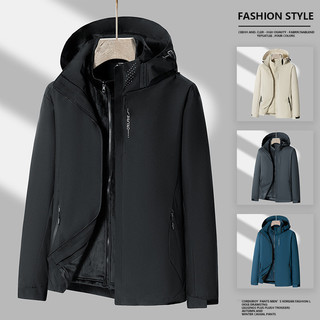Venda quente terno de duas peças destacável casal masculino feminino três-em-um jaqueta primavera outono estilo ferramen
