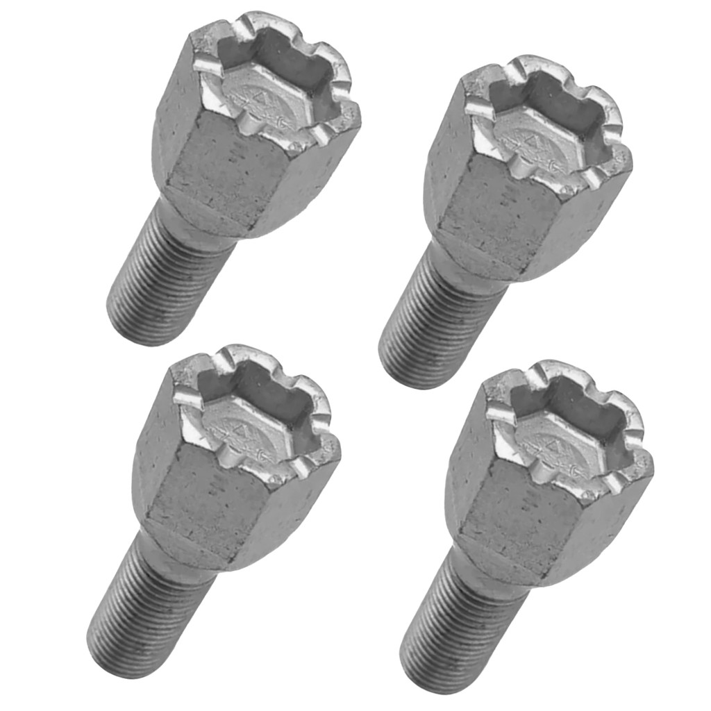 Kit 4 Parafuso de Roda Original Fiat Siena 1996 A 2002