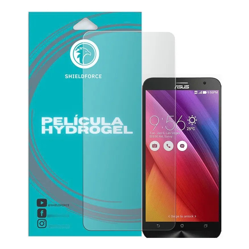 Película Asus Zenfone 2  Shieldforce Gel [2x Tela]